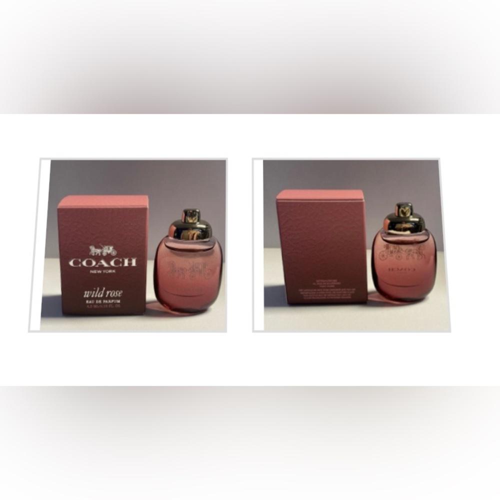 COACH Wild Rose Women Eau De Parfum size 4.5ml Mini NWT - Picture 4 of 8